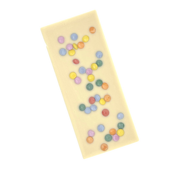 Weiße Schokolade mit Schokolinsen 100 g
